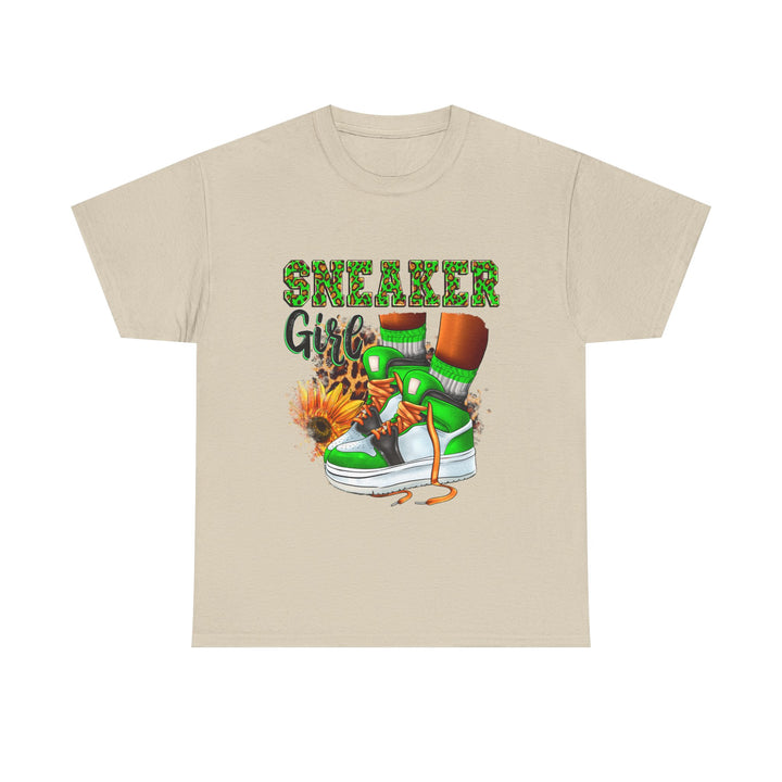 Sneaker Girl Unisex Tee - Fun Cotton T-Shirt, Athletic Apparel, Gift for Sneakerheads, Casual Wear, Street Style Fashion